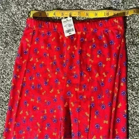 Warner Brothers Studio Store Kids- Vintage XL Pajama/lounge Pants NWT- Floral - Picture 6 of 11